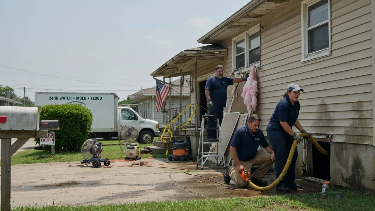 Water Damage Repair in Steger, IL near me